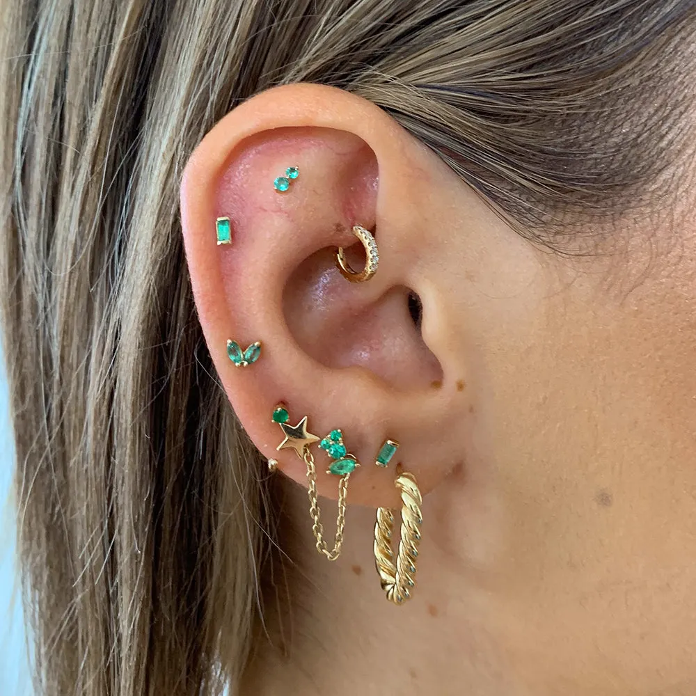 Earring Connector Chain in 10k Gold
