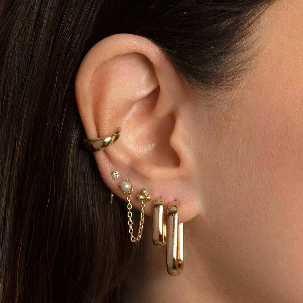 Earring Connector Chain in 10k Gold