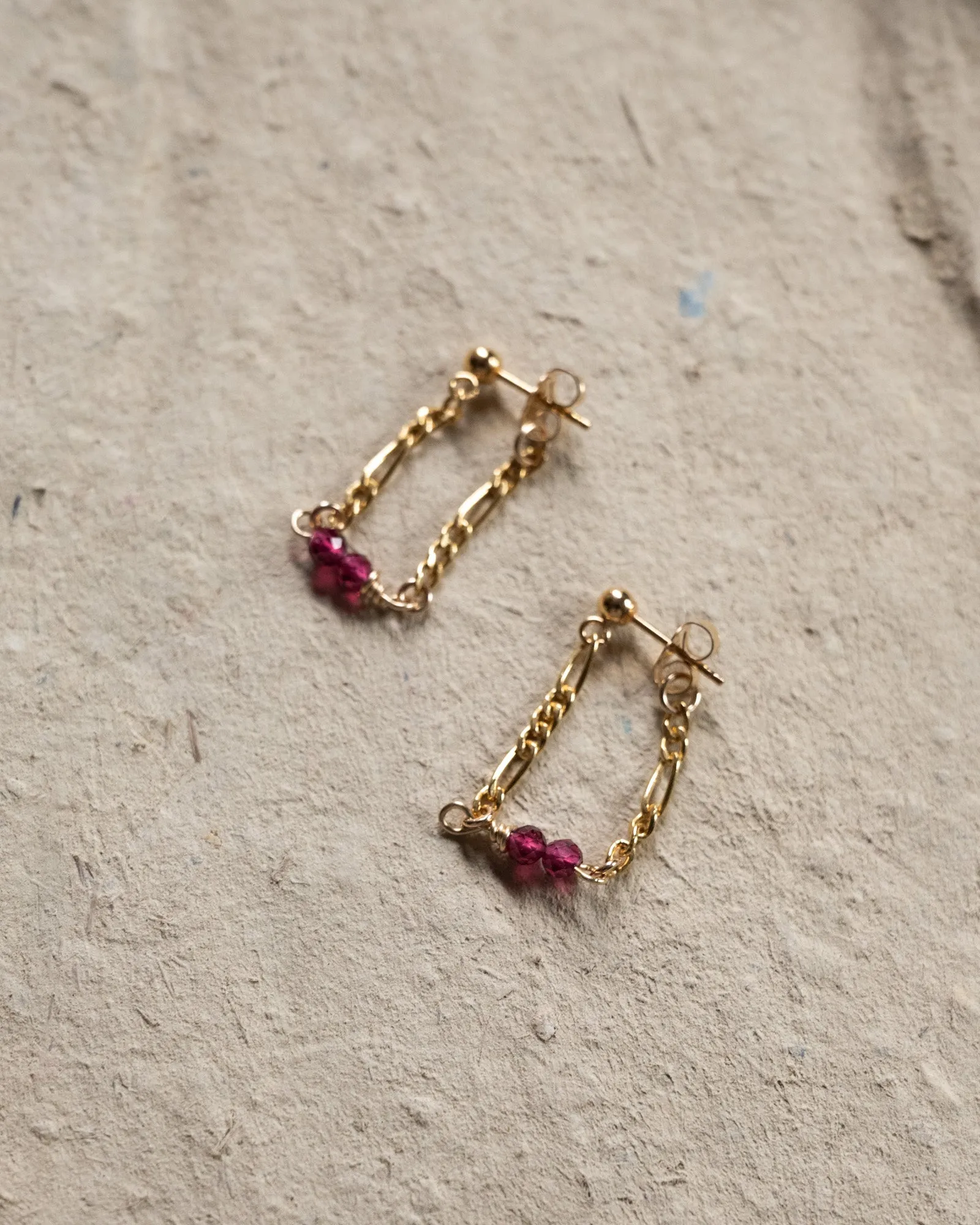 Goldfilled Stud Figaro Chain