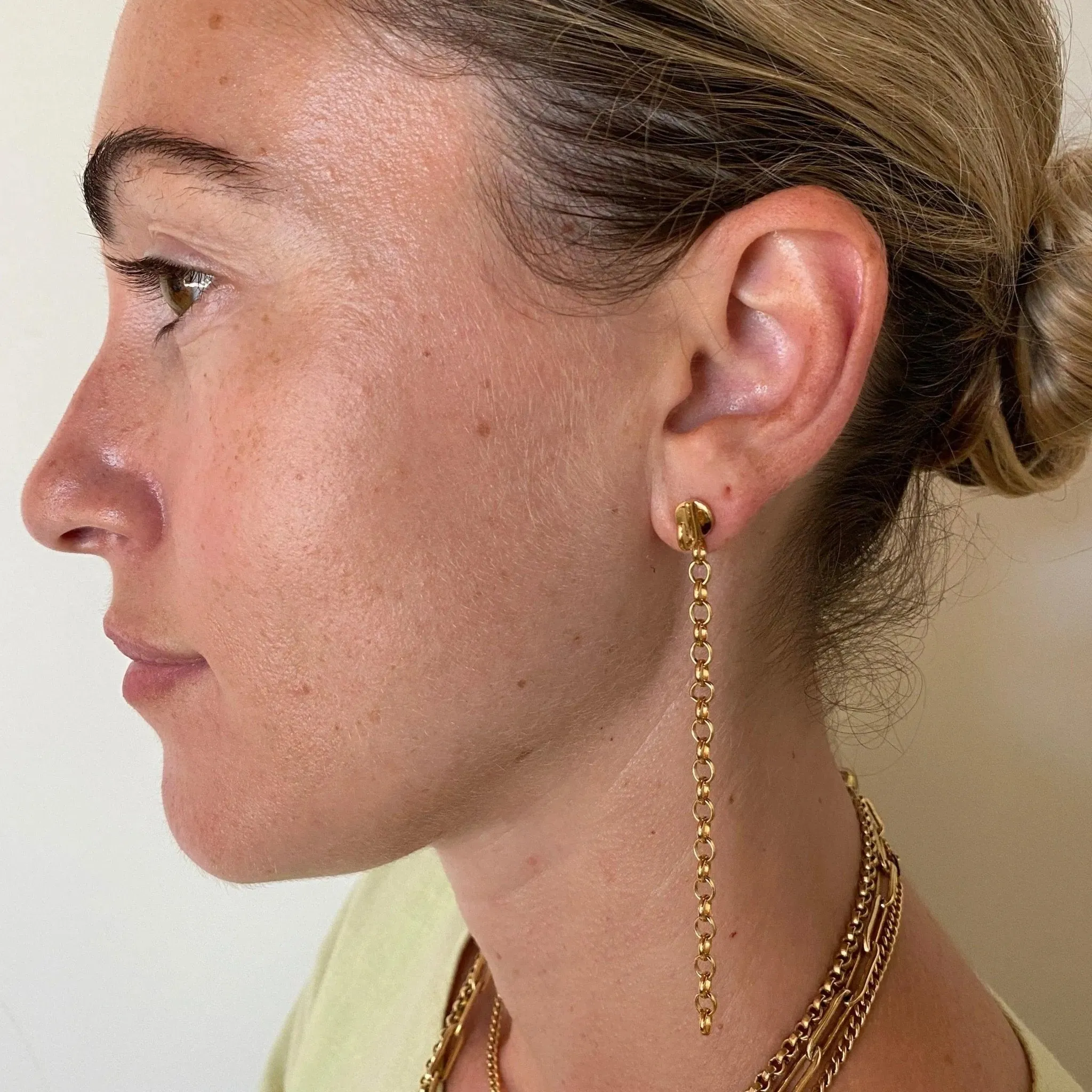 Hooked Stud Earrings