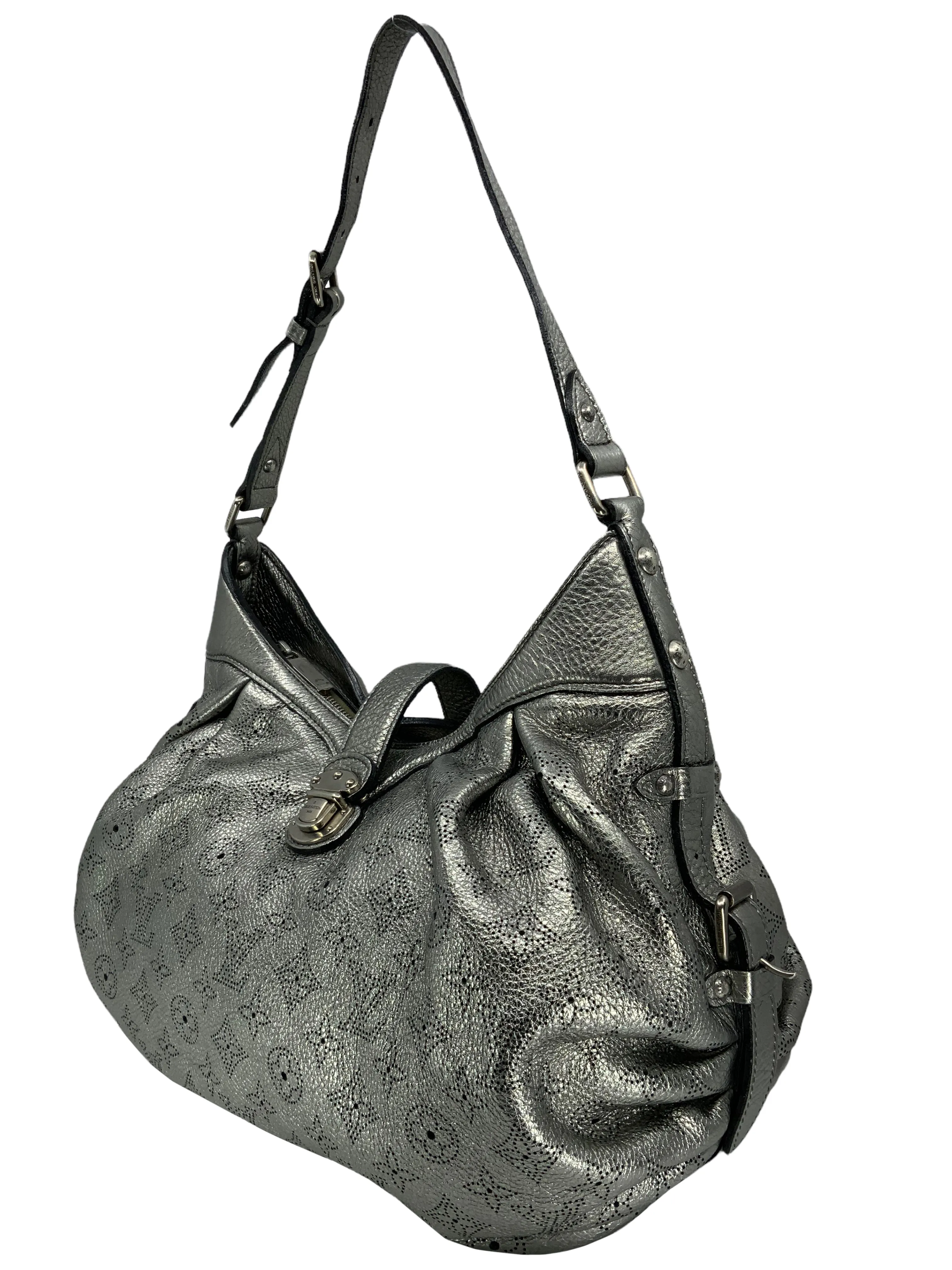 Louis Vuitton Monogram Mahina Leather XS Bag