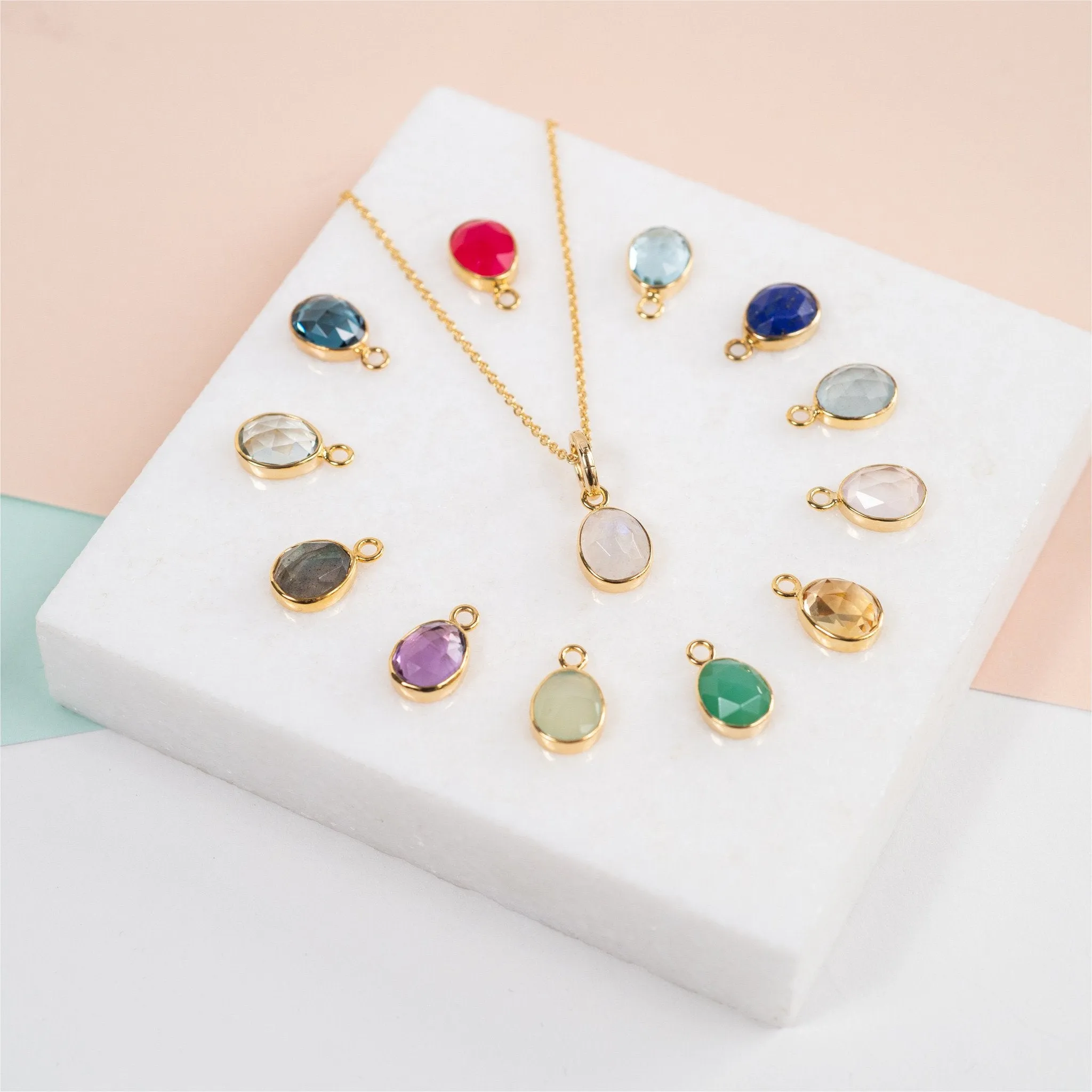 Manhattan Gold Vermeil Pendant Loop