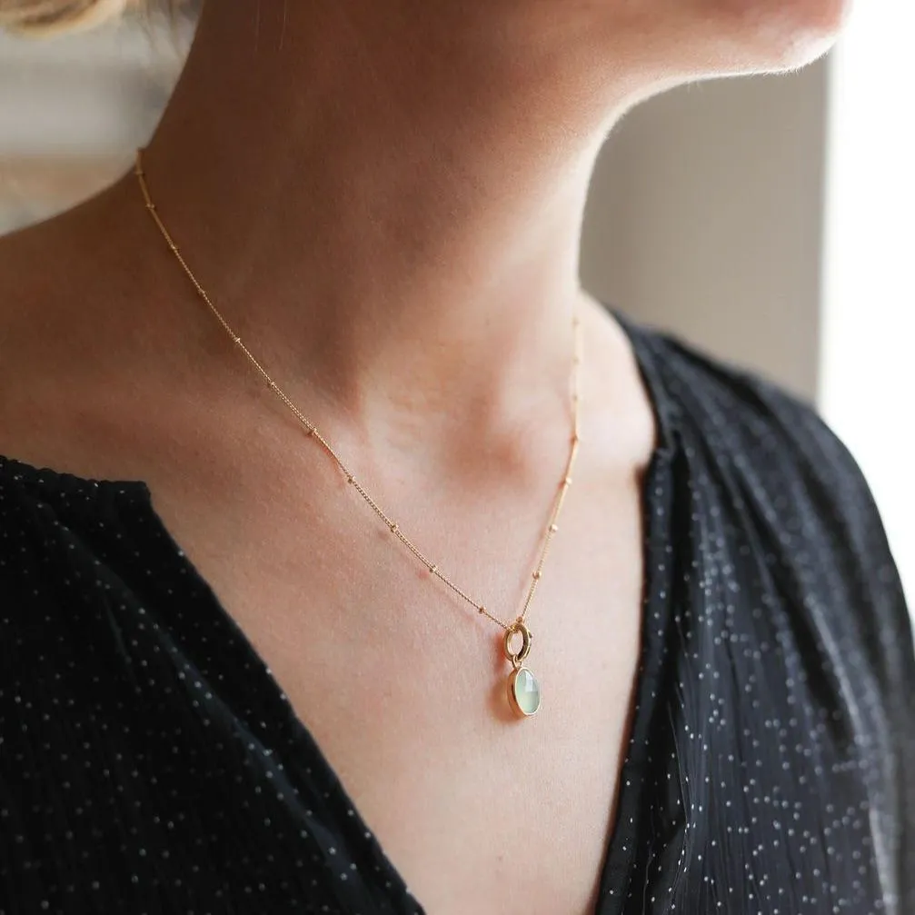 Manhattan Gold Vermeil Pendant Loop