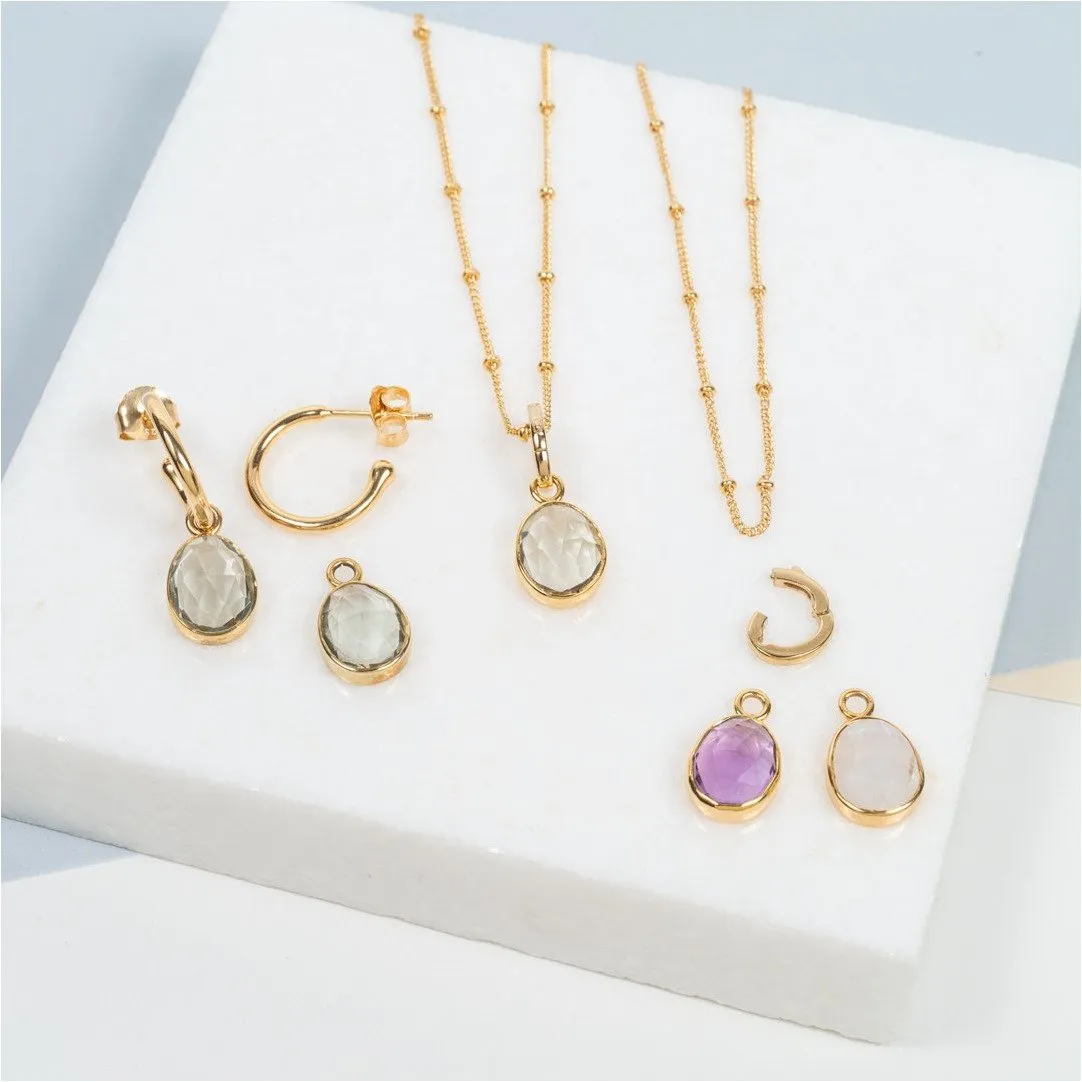 Manhattan Gold Vermeil Pendant Loop