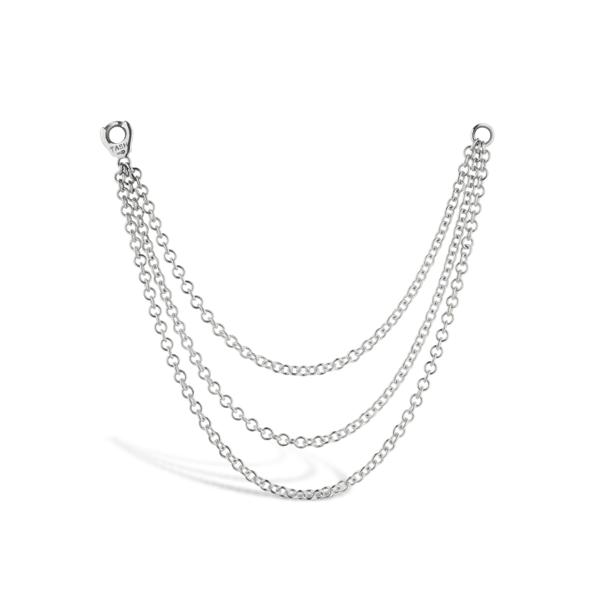 Maria Tash Triple Chain Connecting Charm