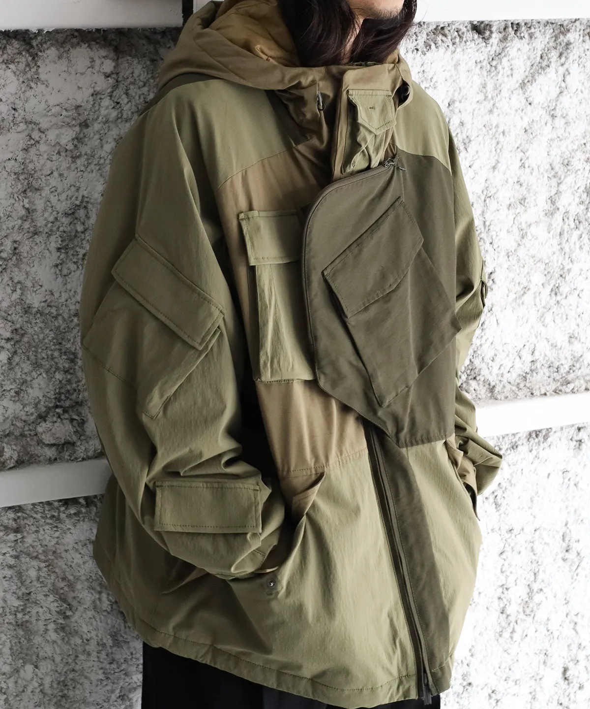 WM×NEXUSⅦ ASYMMETRY JACKET  - White Mountaineering®︎