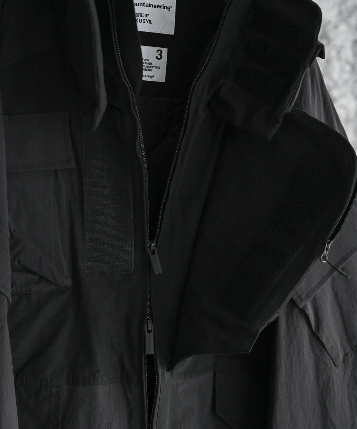 WM×NEXUSⅦ ASYMMETRY JACKET  - White Mountaineering®︎